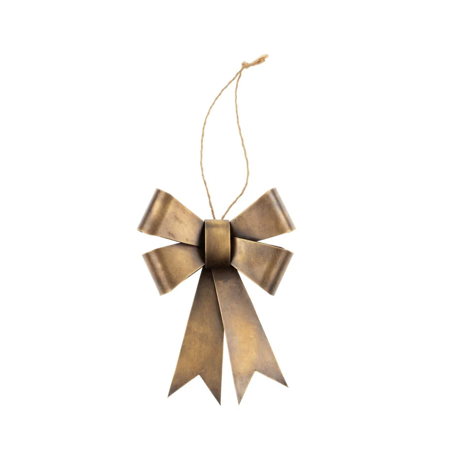 Brass Bow Ornament S