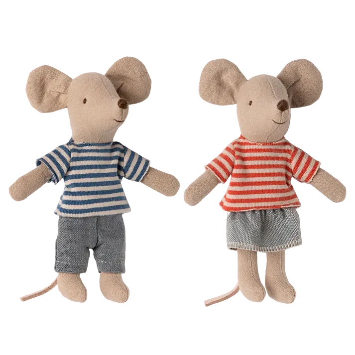Maileg LouiMax and Stella, Little brother and sister mice