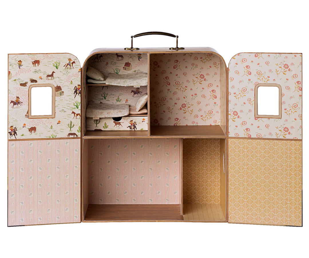 Maileg SuitCasa for Little sister and brother mouse