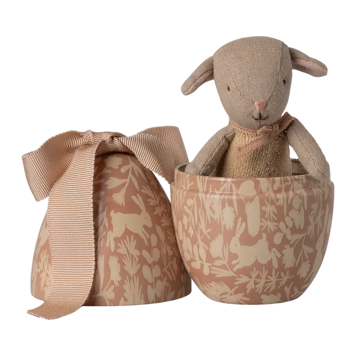 Maileg Easter egg with micro lamb, small - powder