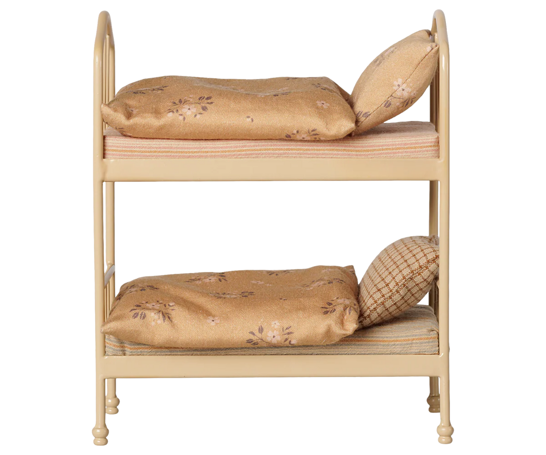 Pre Order Maileg Bunk bed, Mouse - Wheat