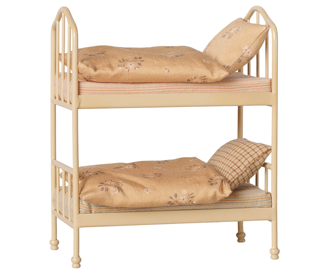 Pre Order Maileg Bunk bed, Mouse - Wheat