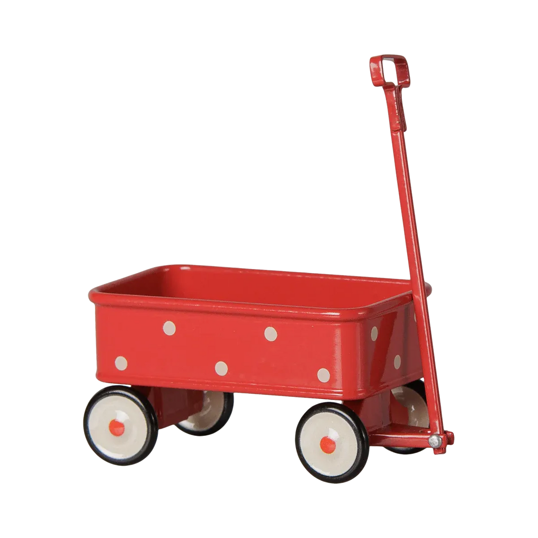 Pre Order Maileg Wagon, Mouse - Red