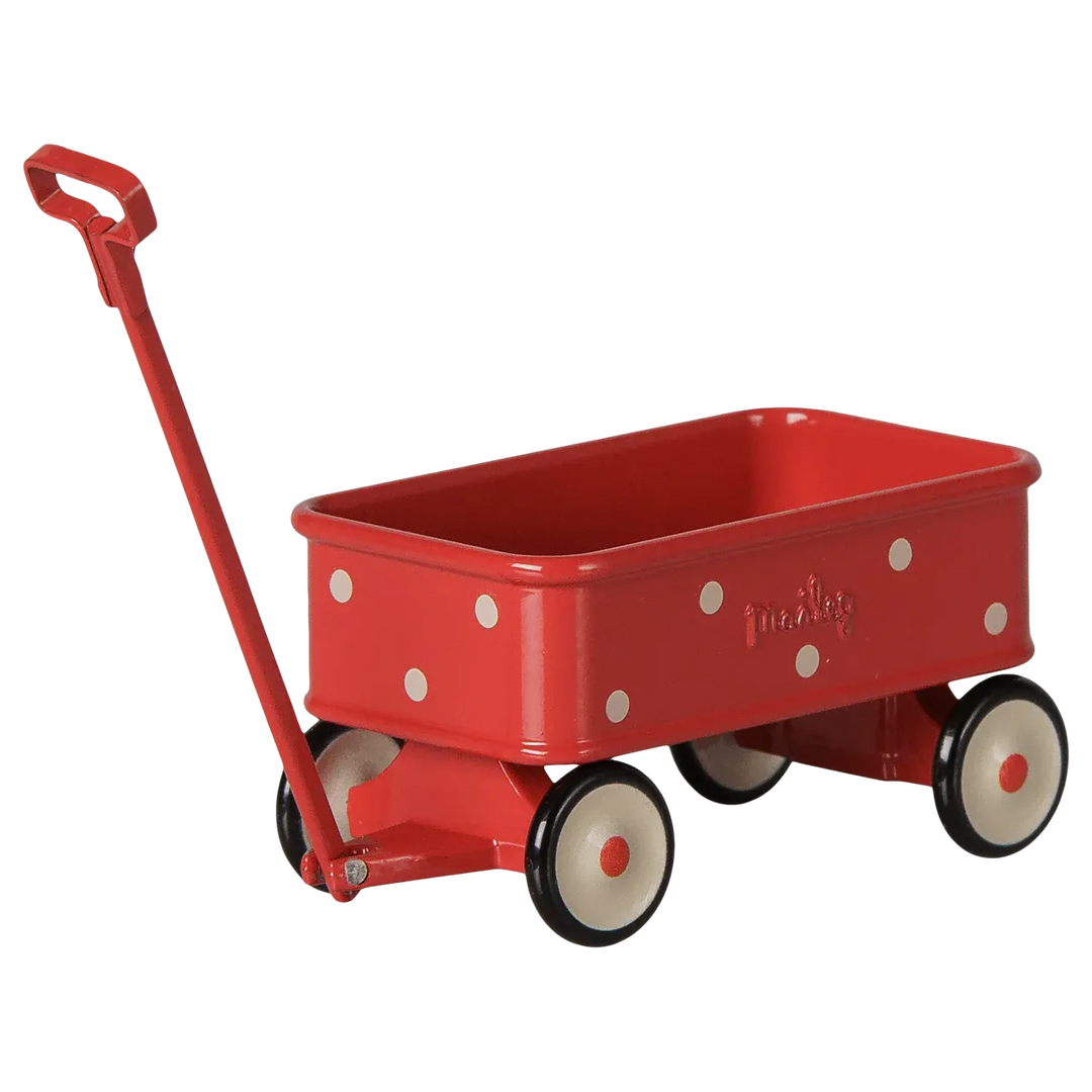 Pre Order Maileg Wagon, Mouse - Red