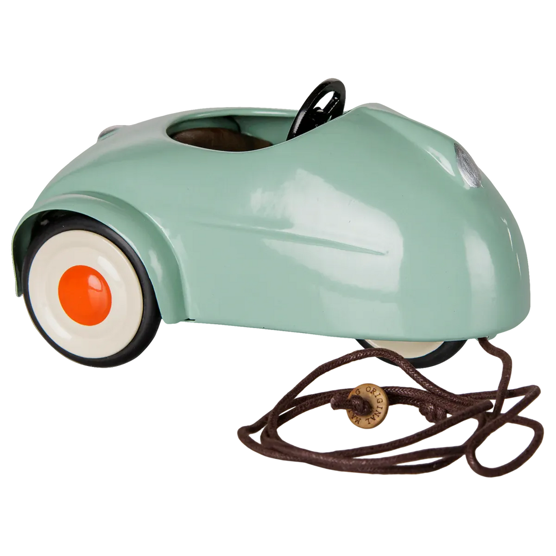 Pre Order Maileg Car, Mouse - Light mint