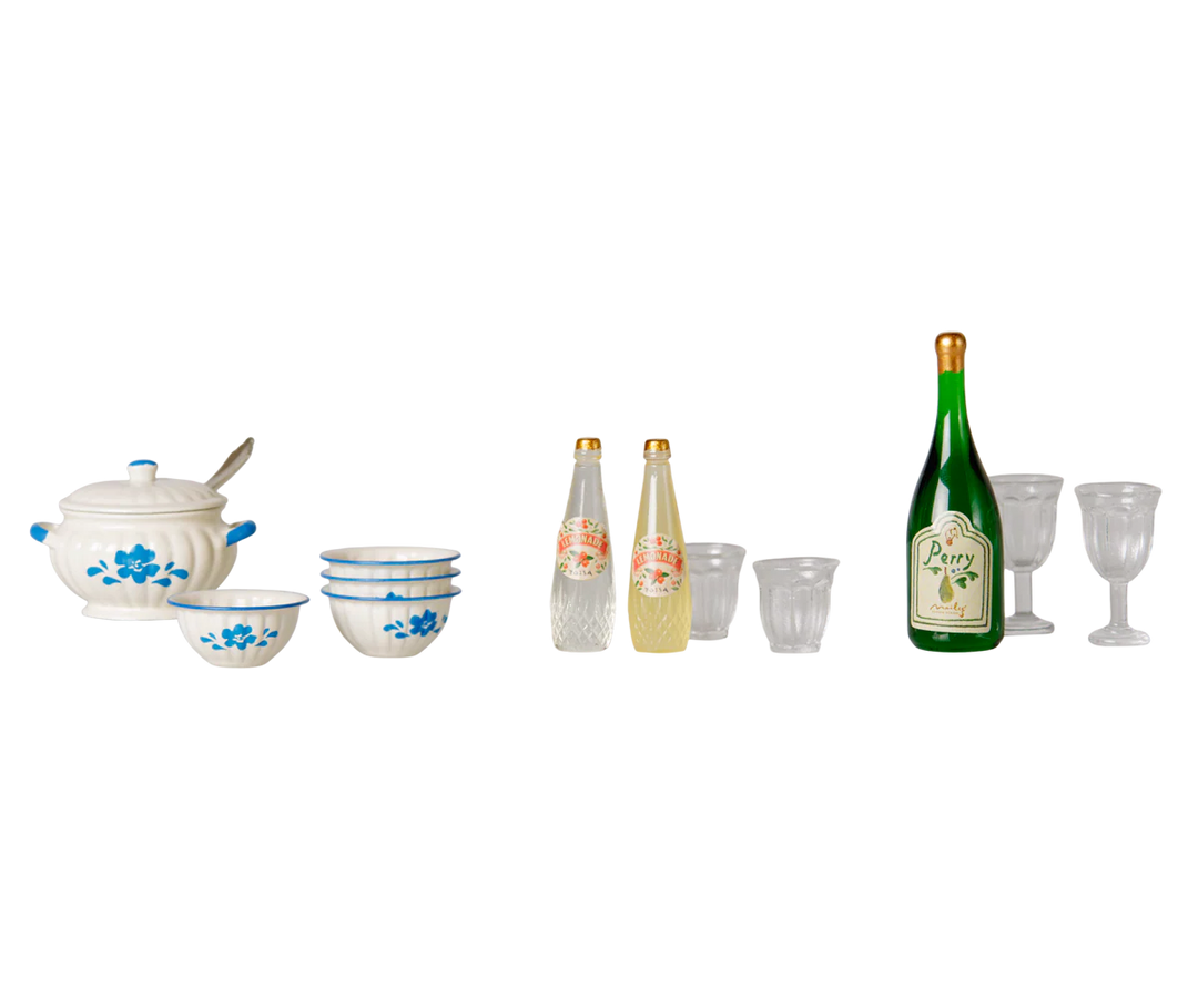 Pre Order Maileg Soup set, Mouse