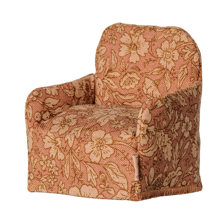 Pre Order Maileg Folding chair, Mouse - Flower