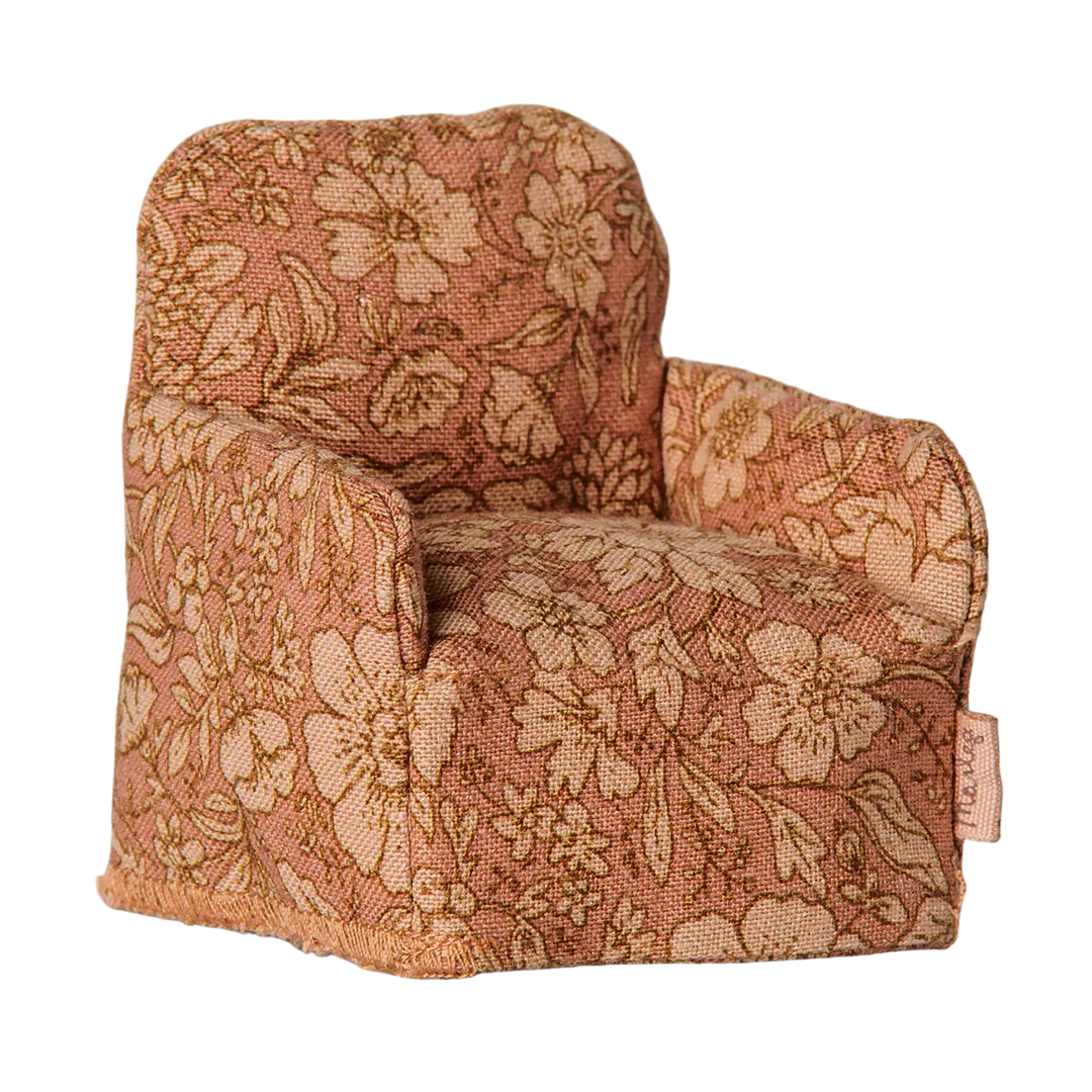 Pre Order Maileg Folding chair, Mouse - Flower