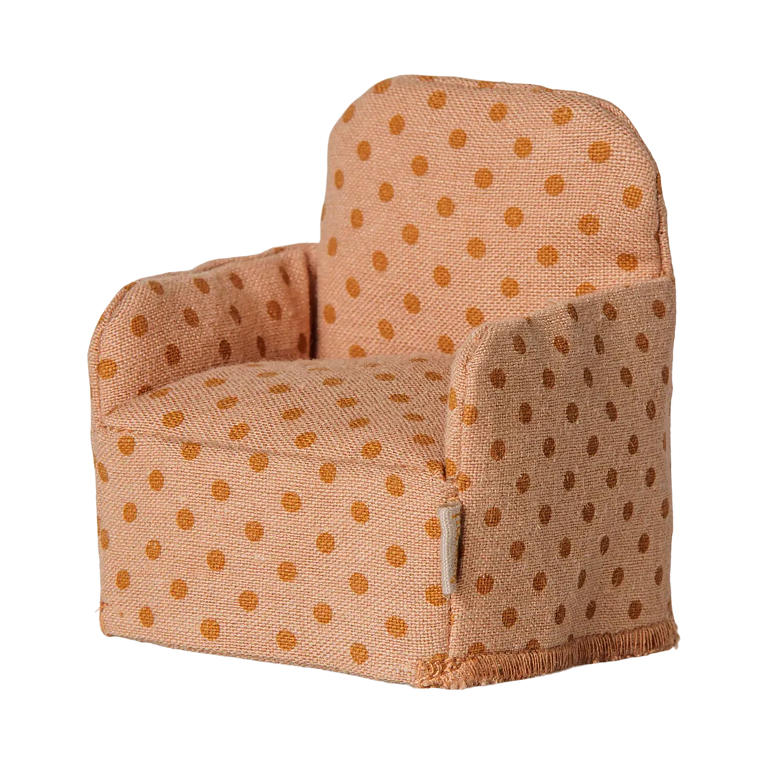 Pre Order Maileg Folding chair, Mouse - Dots
