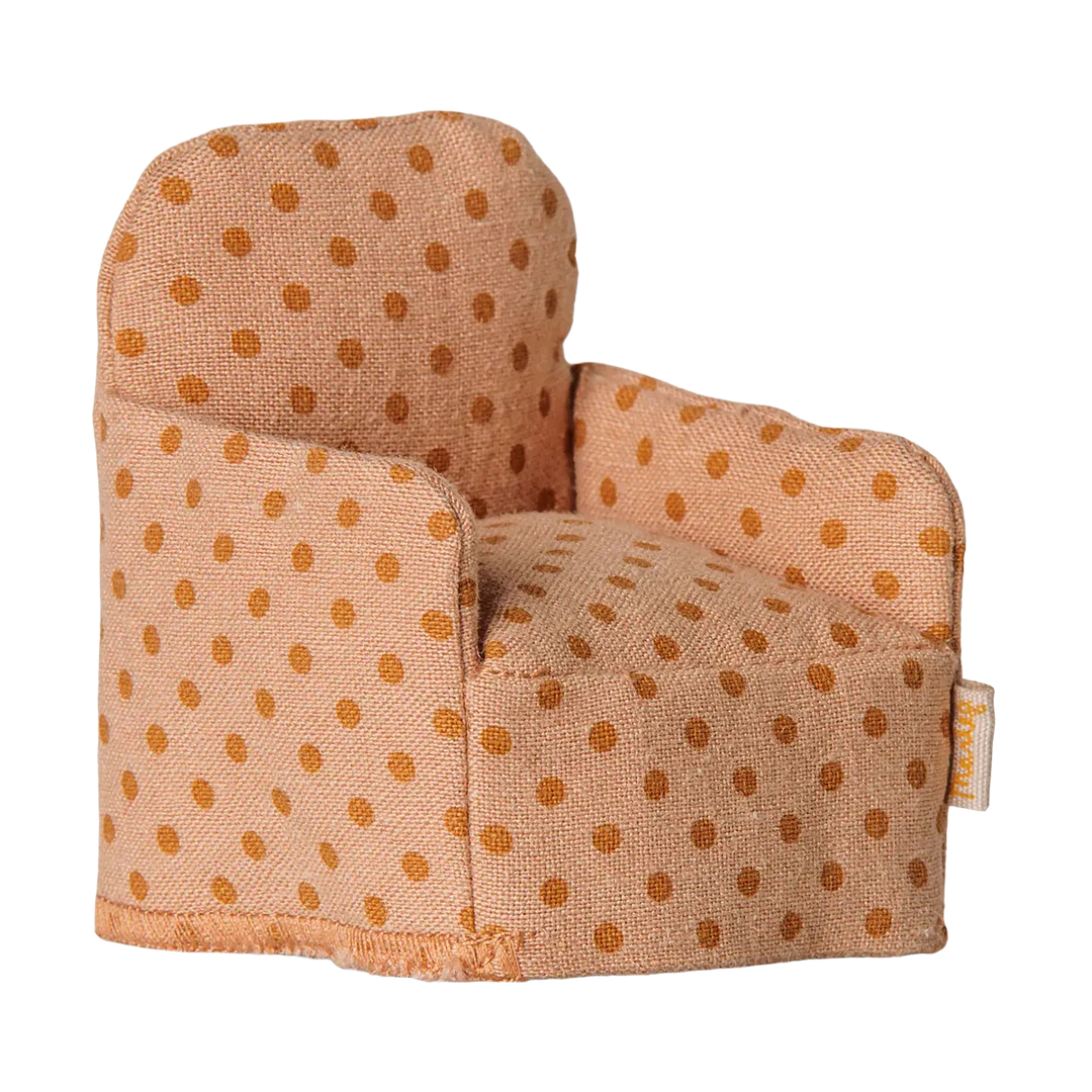Pre Order Maileg Folding chair, Mouse - Dots