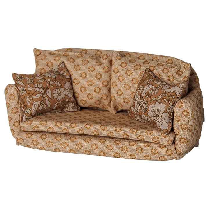 Pre Order Maileg Sofa bed, Mouse, Large - Ocher