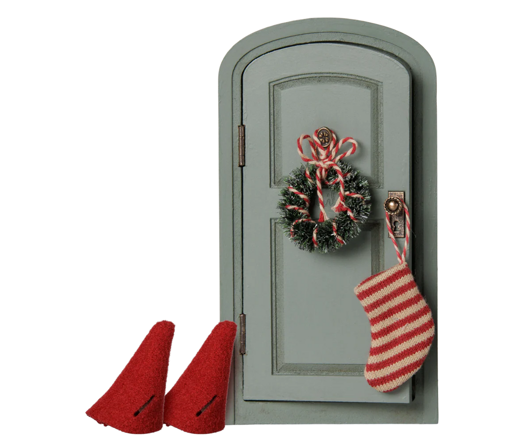 Pre Order Maileg Christmas door set, Mouse