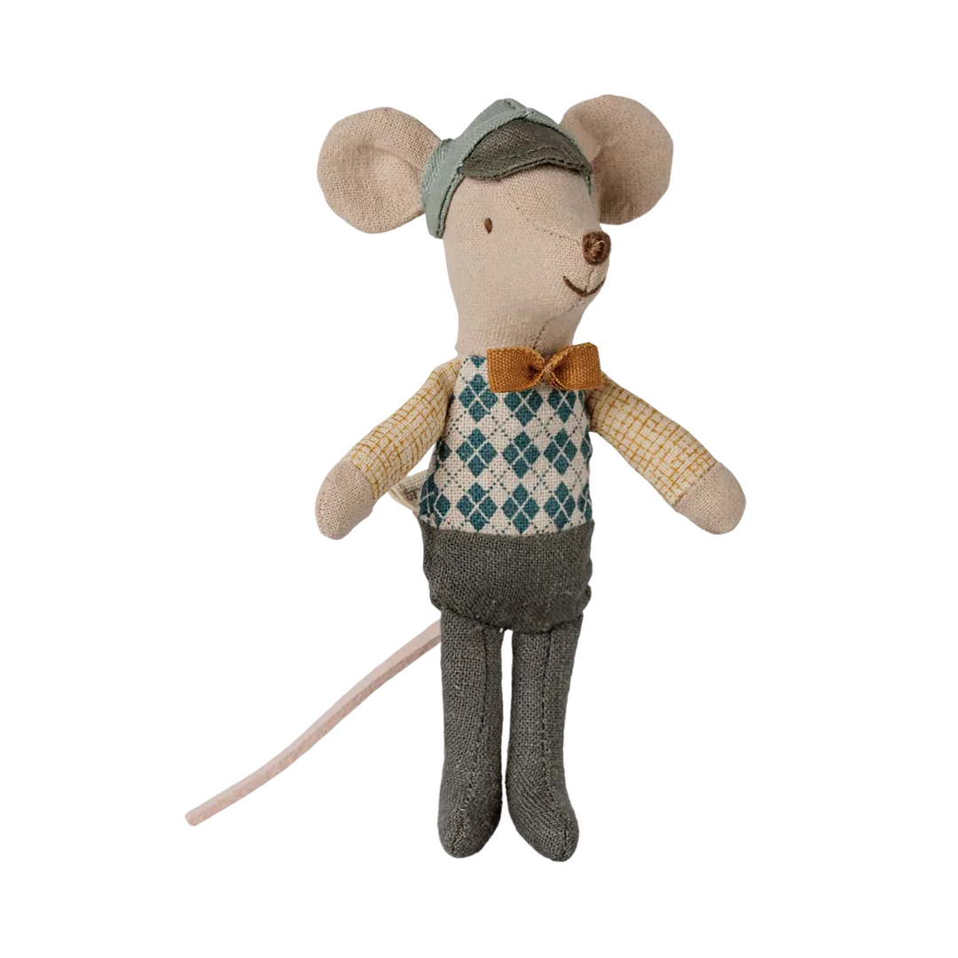 Pre Order Maileg Driver mouse, Little brother