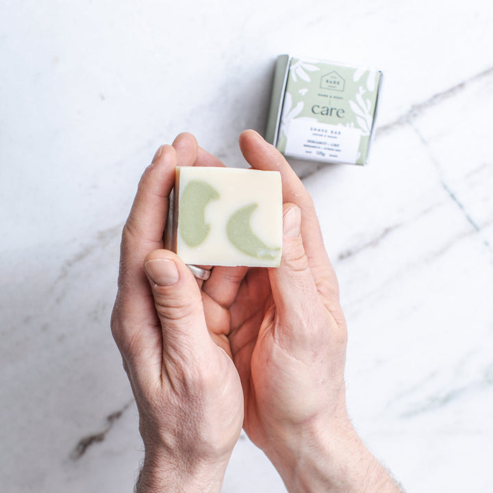 Bare Home Shave Bar In Bergamot + Lime