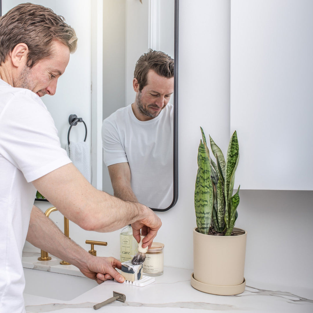 Bare Home Shave Bar In Bergamot + Lime