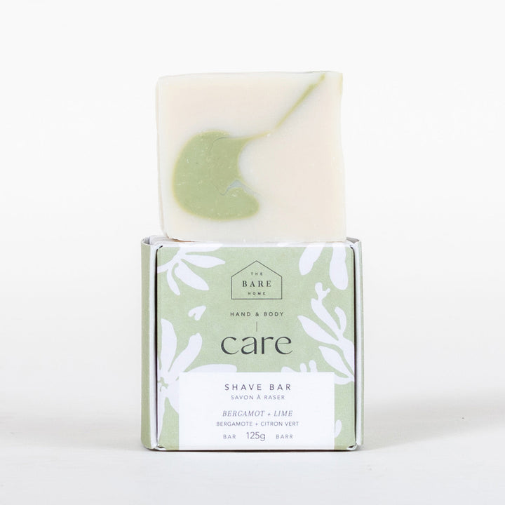 Bare Home Shave Bar In Bergamot + Lime