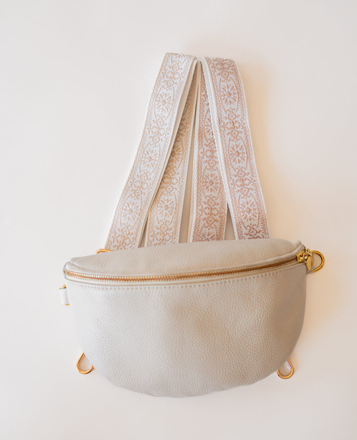 Floral Medallion Crossbody Bag Strap