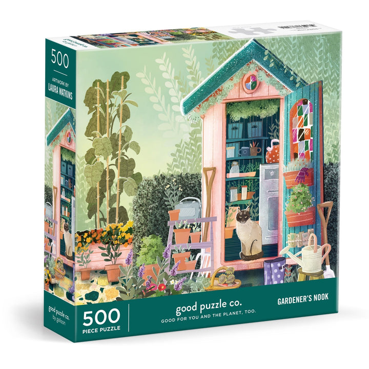 Good Puzzle Co. Gardener's Nook 500pc Puzzle