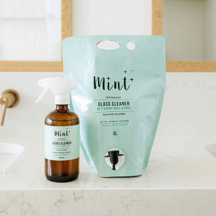 Mint Glass Cleaner - Party Pouch 3L