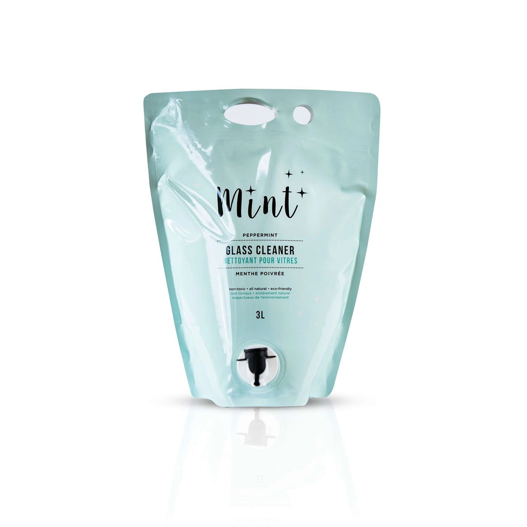 Mint Glass Cleaner - Party Pouch 3L