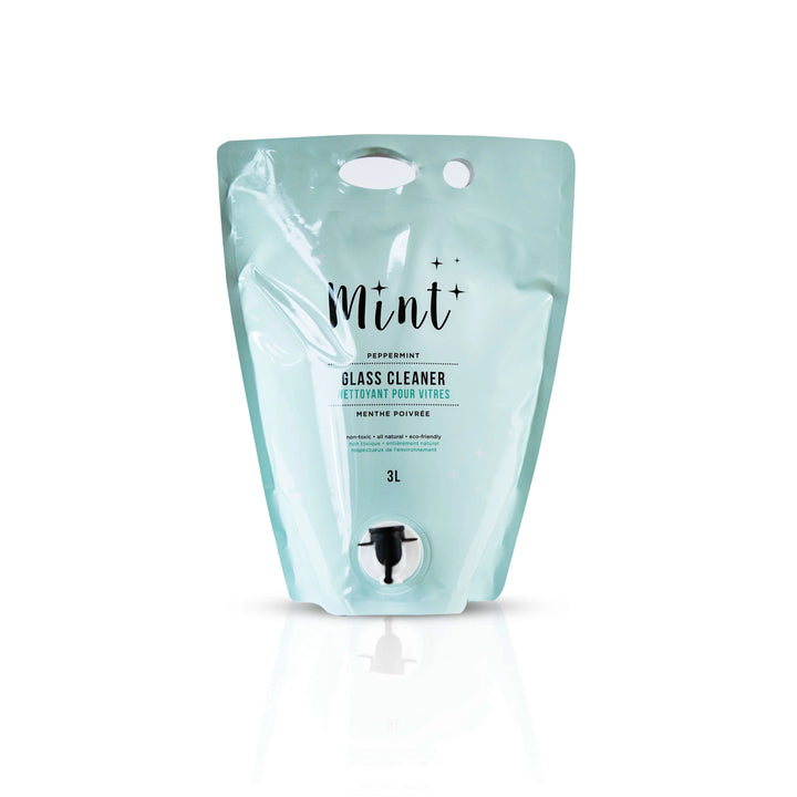 Mint Glass Cleaner - Party Pouch 3L