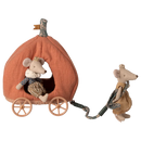 Maileg pumpkin carriage, mouse
