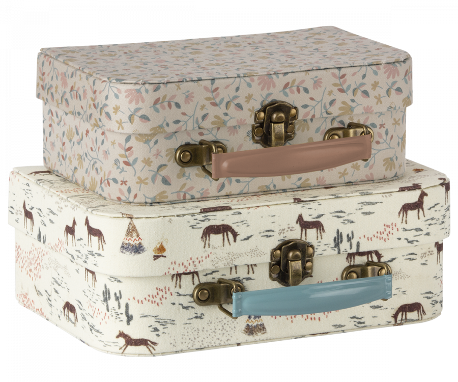Maileg Suitcase with fabric, Small