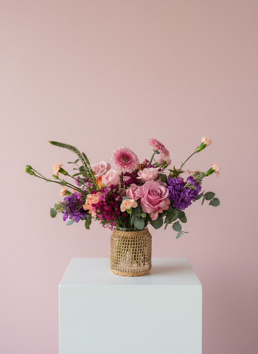 Signature Seagrass Vessel Arrangement