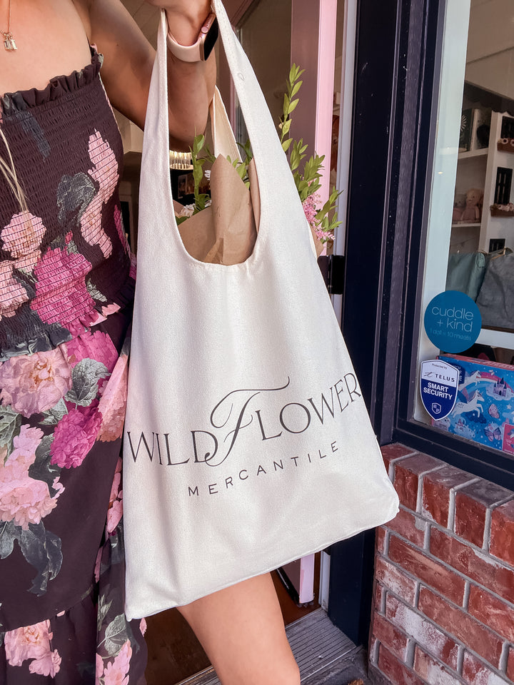 Wildflower Mercantile Market Bag