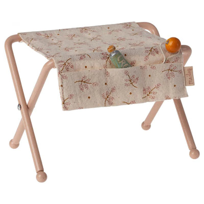 Maileg baby mouse nursery table - rose