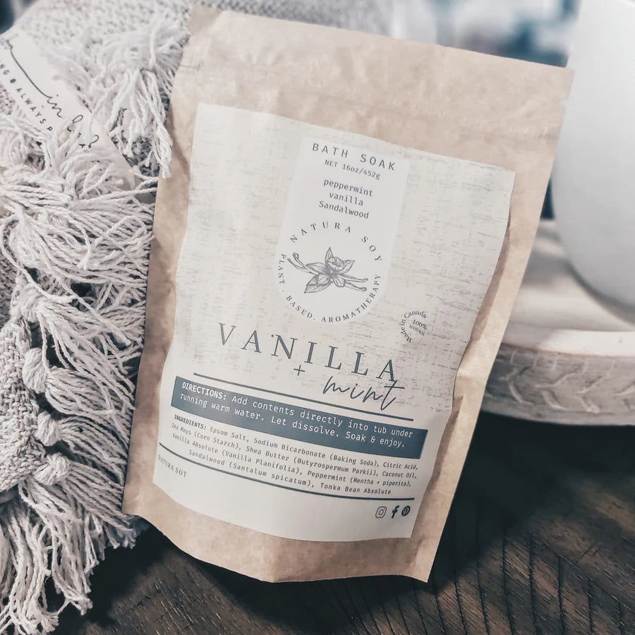 Bath Soak- Vanilla Mint