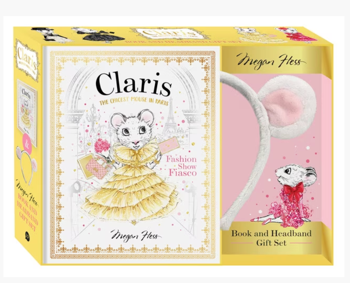 Claris: Book & Headband Gift Set: Claris: The Chicest Mouse in Paris