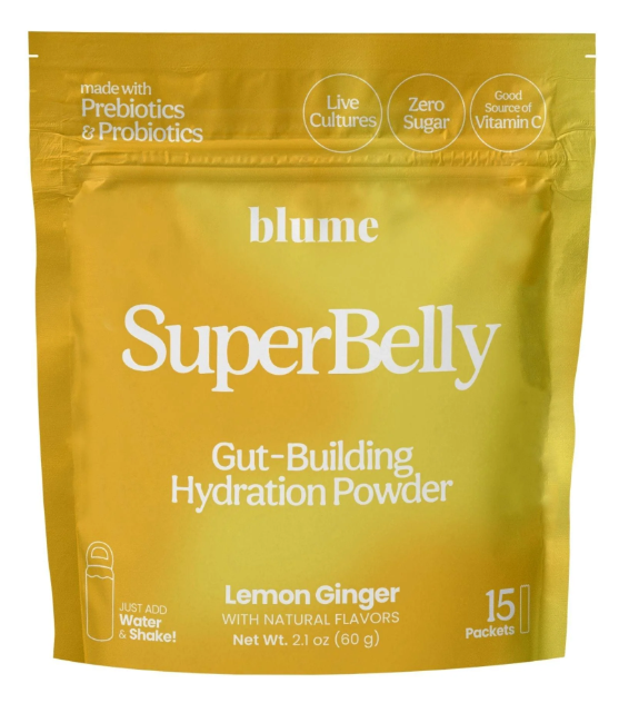 Superbelly Lemon Ginger 60g Pouch