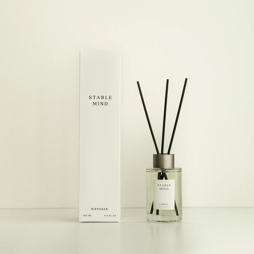 Diffuser and Rattan Reed Set