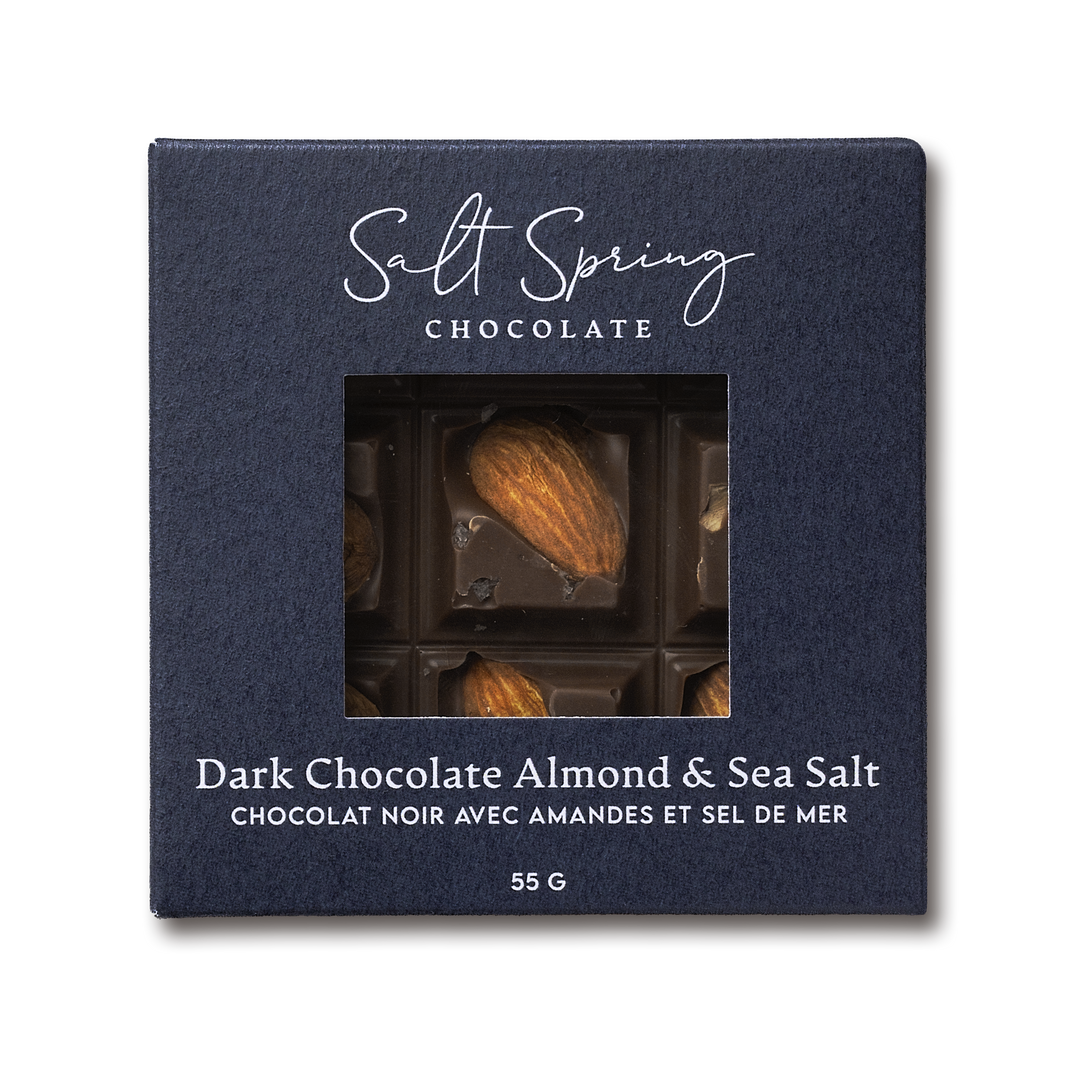 Dark Chocolate Almond & Sea Salt Peekaboo Bar