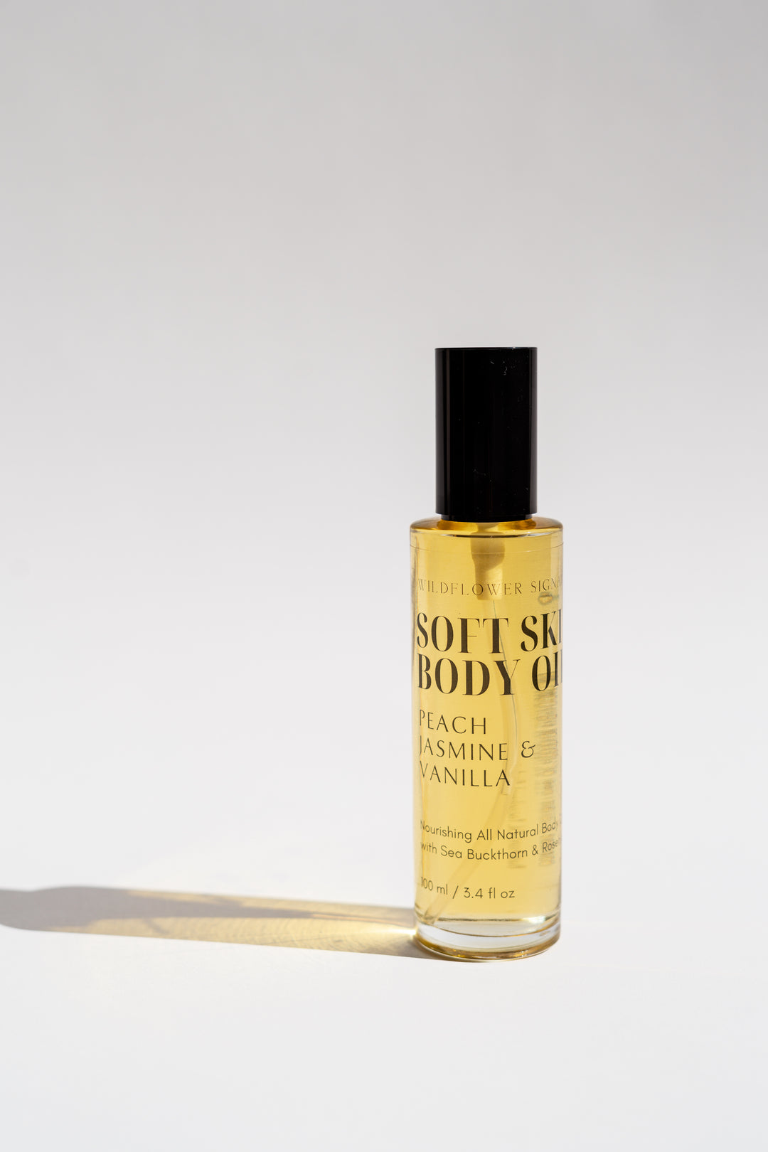 Soft Skin Body Oil - Peach | Jasmine | Vanilla