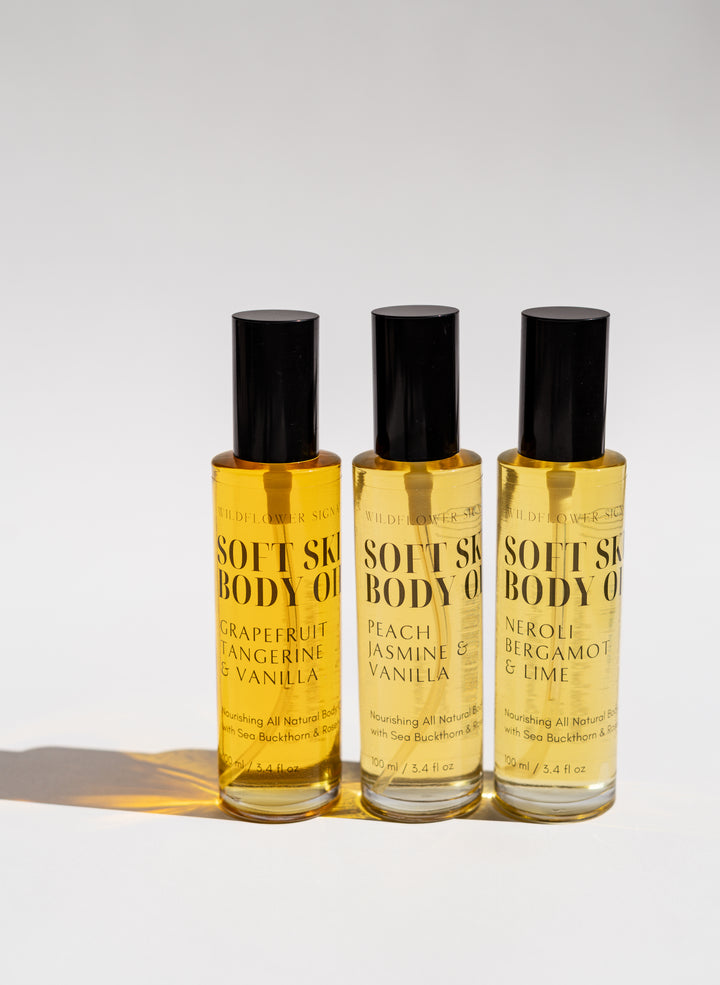 Soft Skin Body Oil -  Neroli | Bergamot | Lime