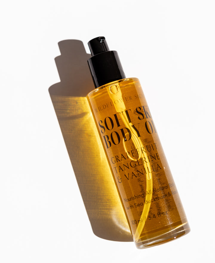 Soft Skin Body Oil - White Grapefruit | Vanilla | Tangerine