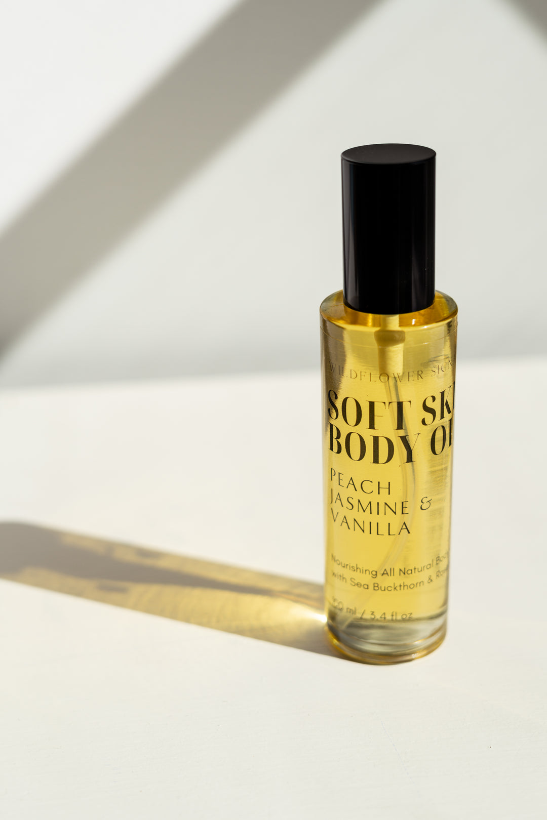 Soft Skin Body Oil - Peach | Jasmine | Vanilla