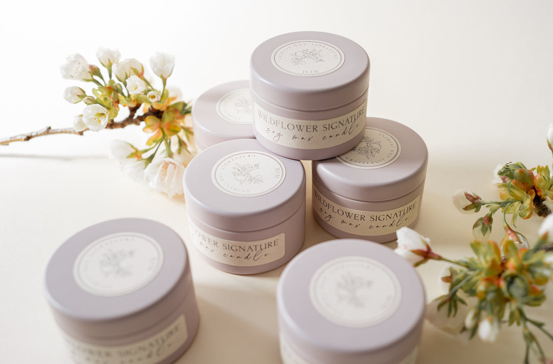 Wildflower Signature Tin Candle