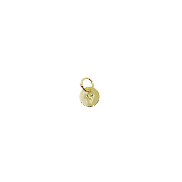 Stamped Letter Pendant