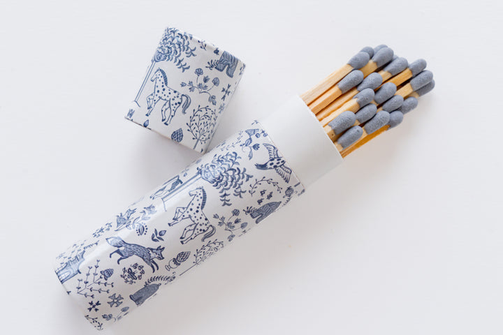 Matches in Decorative Tube