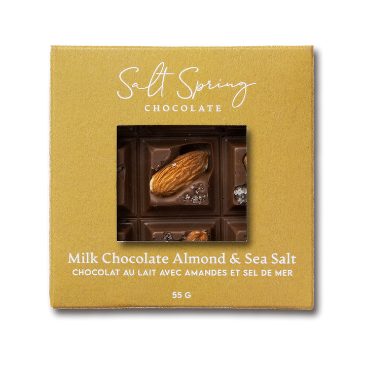 Milk Chocolate Almond & Sea Salt Peekaboo Bar