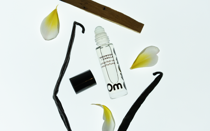 Rosewood + Vanilla Scented Roll On