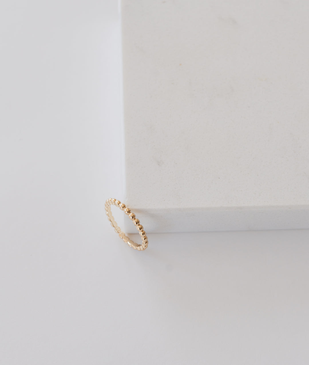 Beaded Band Ring