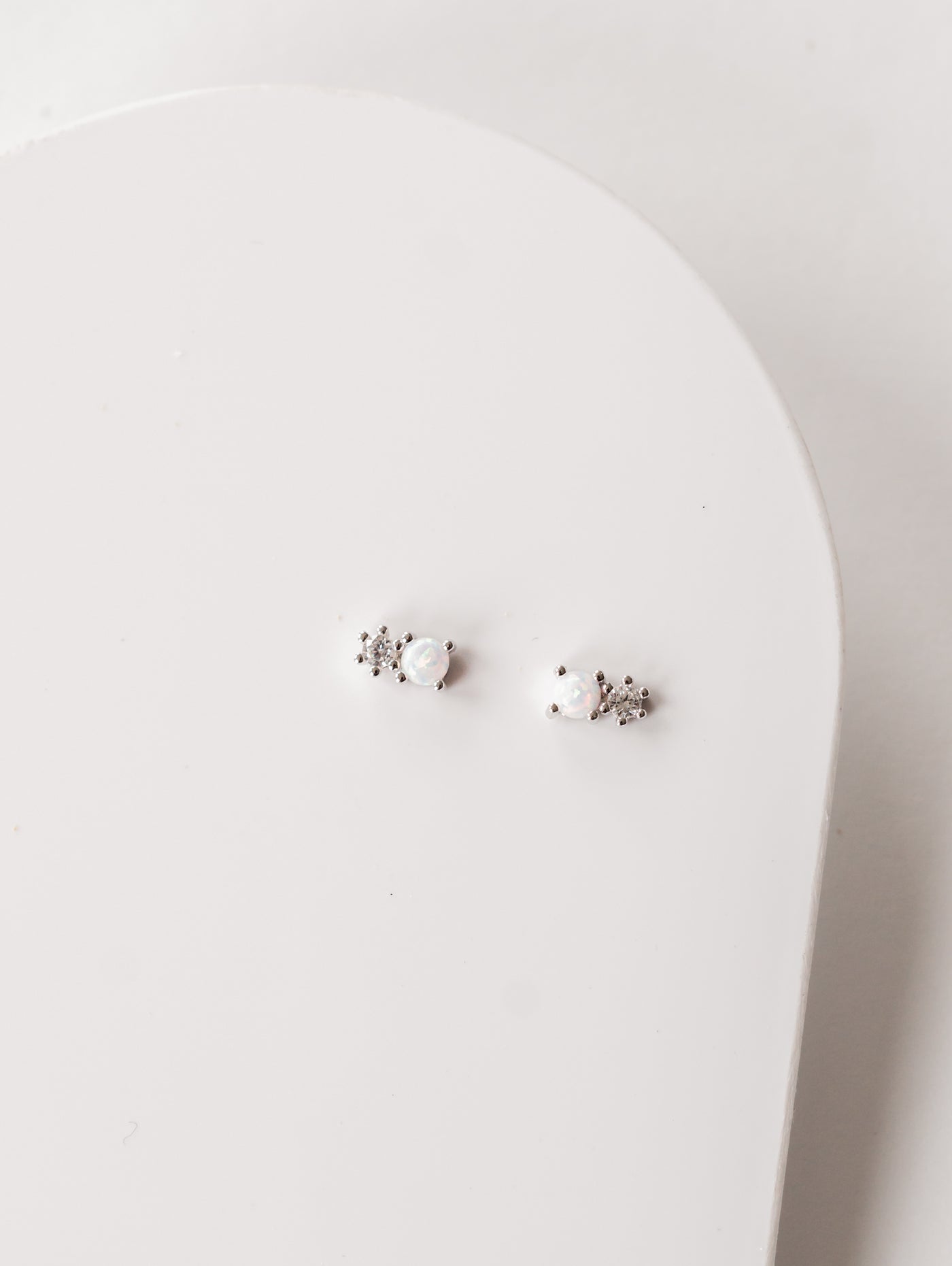 Opal Drop Studs