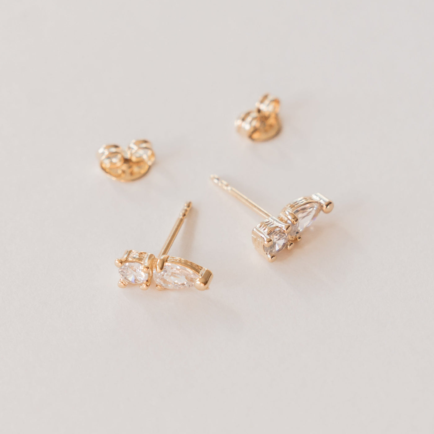 Drop Stud Earrings