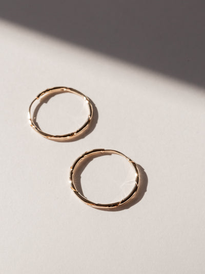 Twisted Hoop Earrings