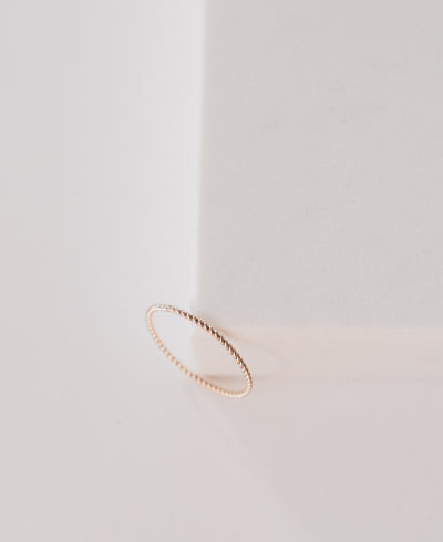 Twisted Stacker Ring