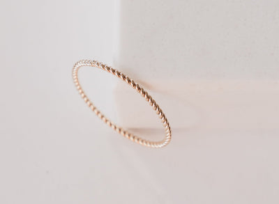 Twisted Stacker Ring